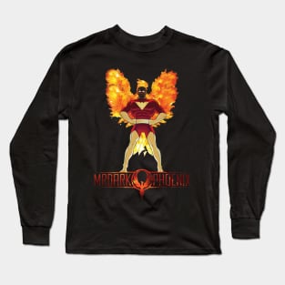 MrDarkPhoenix Red and Gold Long Sleeve T-Shirt